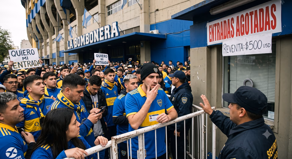 Entradas para Boca vs. O’Higgins: reventa llega hasta los 500 dólares y los socios no consiguen localidades
